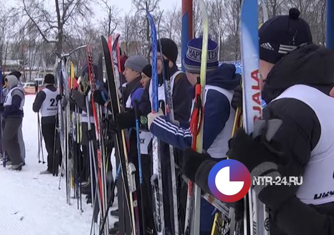 Нижнекамские полицейские устроили соревнования по лыжным гонкам
