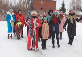 В Нижнекамске прошли рождественские колядки