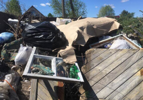 В Нижнекамске за майские праздники в дачных массивах скопились горы мусора