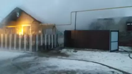 В Татарстане при пожаре в кирпичном доме погиб мужчина