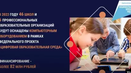 Для 46 школ Татарстана закупят новые компьютеры по нацпроекту