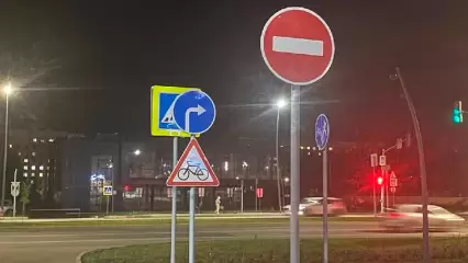 Житель Нижнекамска обнаружил в городе место скопления дорожных знаков