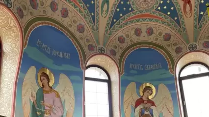 Известные художники приступили к росписи стен строящегося храма в Нижнекамске