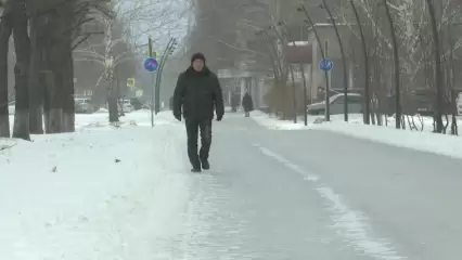 В начале недели в Татарстан придет плюсовая температура, а на выходных похолодает до -28