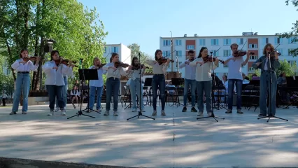 В Нижнекамске прошёл парад музыкальных школ