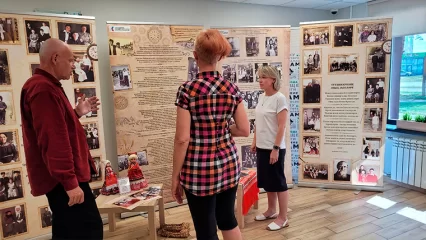 В Нижнекамске открылась фотоархивная выставка, раскрывающая историю Ахтубы и Чабьи