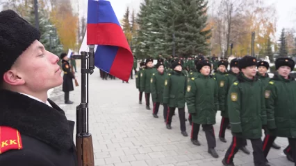Воспитанники Татарстанского кадетского корпуса принесли клятву кадета