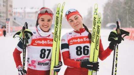 Вероника Степанова выиграла гонку на этапе Кубка России по лыжам в Казани