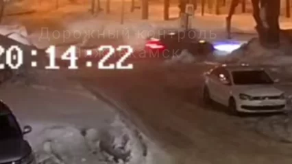 В Нижнекамске произошел наезд на пешехода – видео