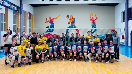 Нижнекамские волейболистки привезли «золото» с турнира памяти Айдара Закирова
