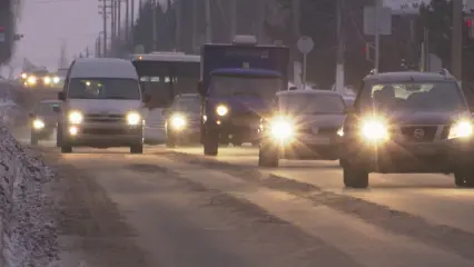 На въезде в Нижнекамск временно ограничат движение транспорта