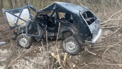 В Татарстане при столкновении «Майбаха» и «Нивы» погибли два человека