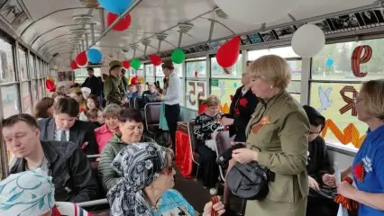 В Нижнекамске выйдет в рейс «Трамвай победы»