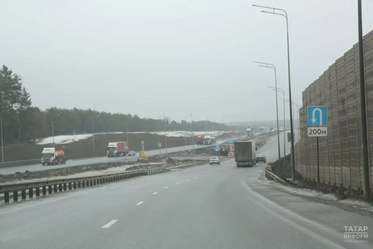 Трасса под Казанью