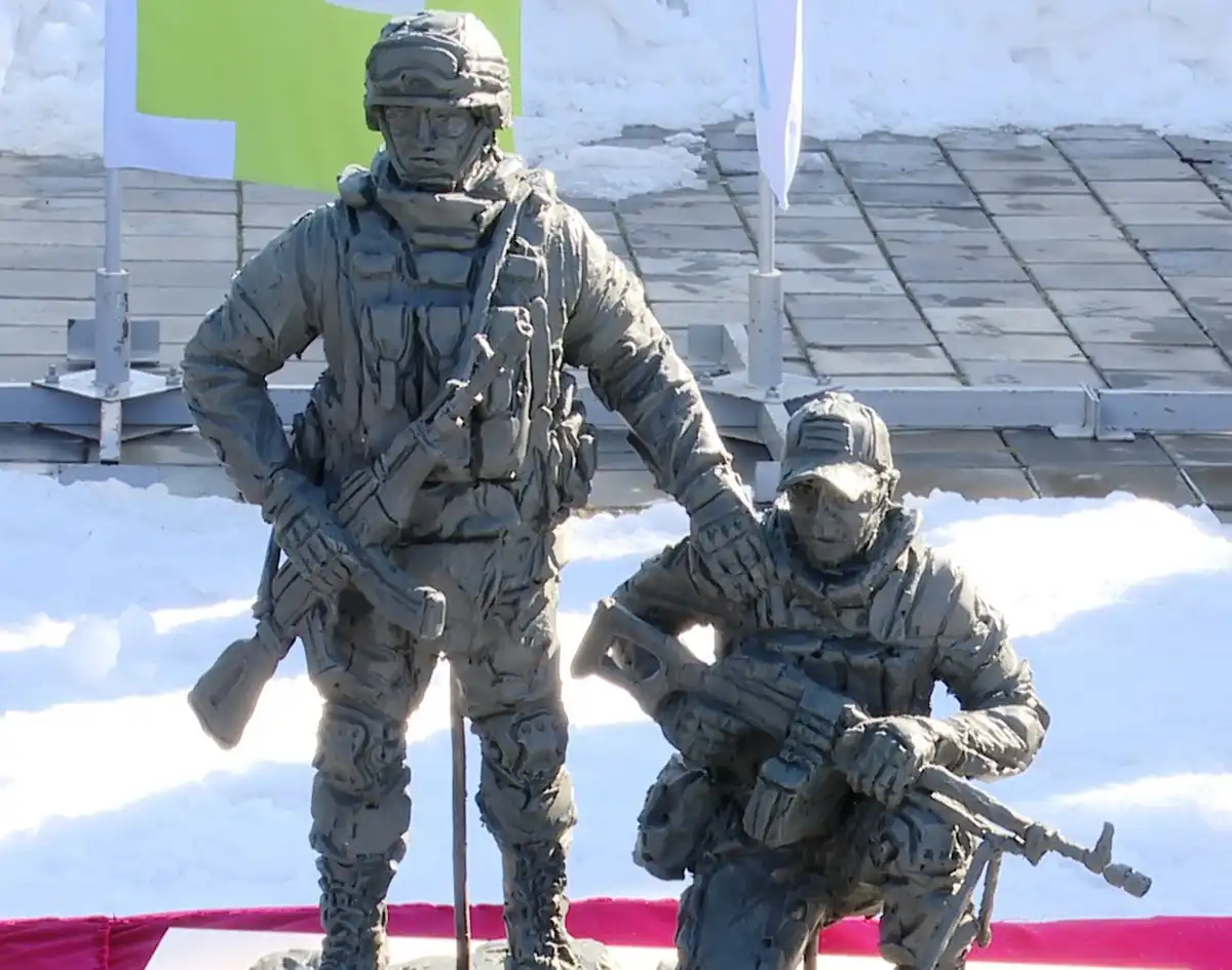 Һәйкәлнең макеты // Фото ntr-24.ru сайтыннан