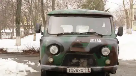 Түбән Каманың таҗик милли-мәдәни оешмасы алгы сызыкка УАЗ автомобилен җибәрде