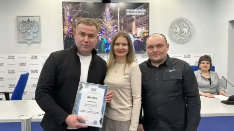 Түбән Кама ишегалды иң яхшы Яңа ел бизәлеше конкурсында җиңү яулады - телеканал НТР 24