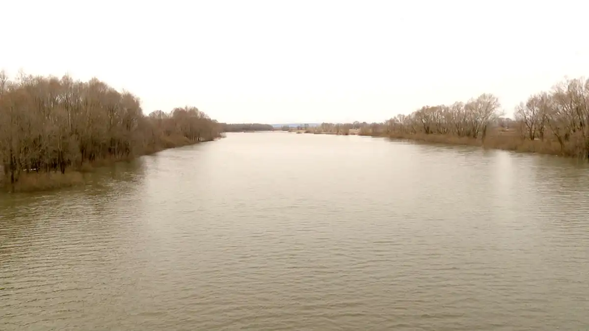 Река Зай около Нижнекамска