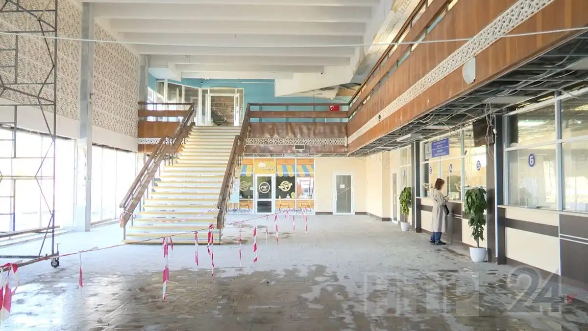 Капитальный ремонт автовокзала Нижнекамска