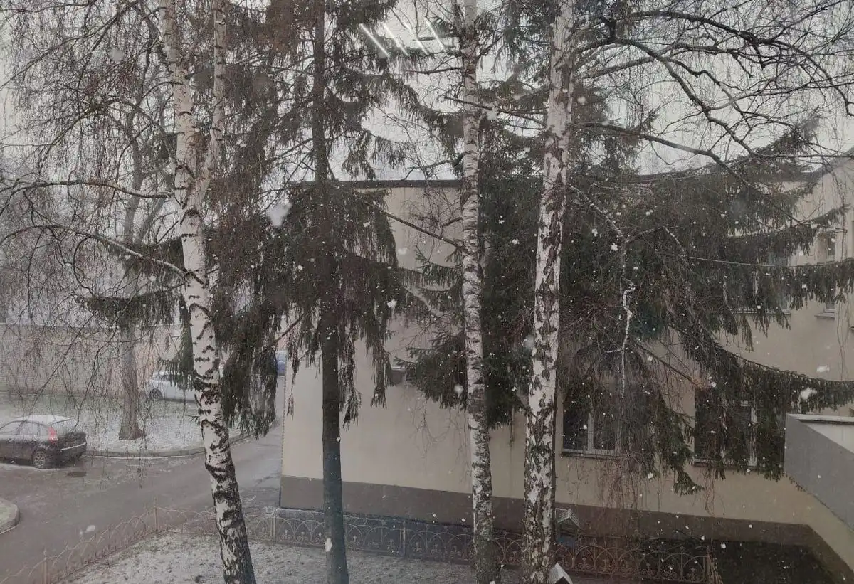 снег 10 апреля в нижнекамске