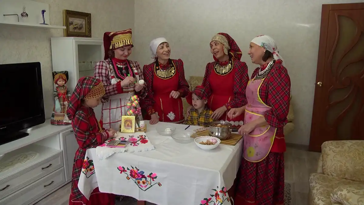 Подготовка кряшен к Пасхе