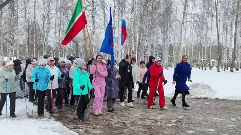 «Күңелләр күтәрелде»: Түбәнкамалылар сәламәт тормышка таба 10 мең адым атладылар - НТР 24