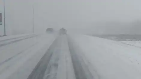 Татарстанда кар яву сәбәпле транспорт хәрәкәтенә вакытлыча чикләү кертелде - телеканал НТР 24