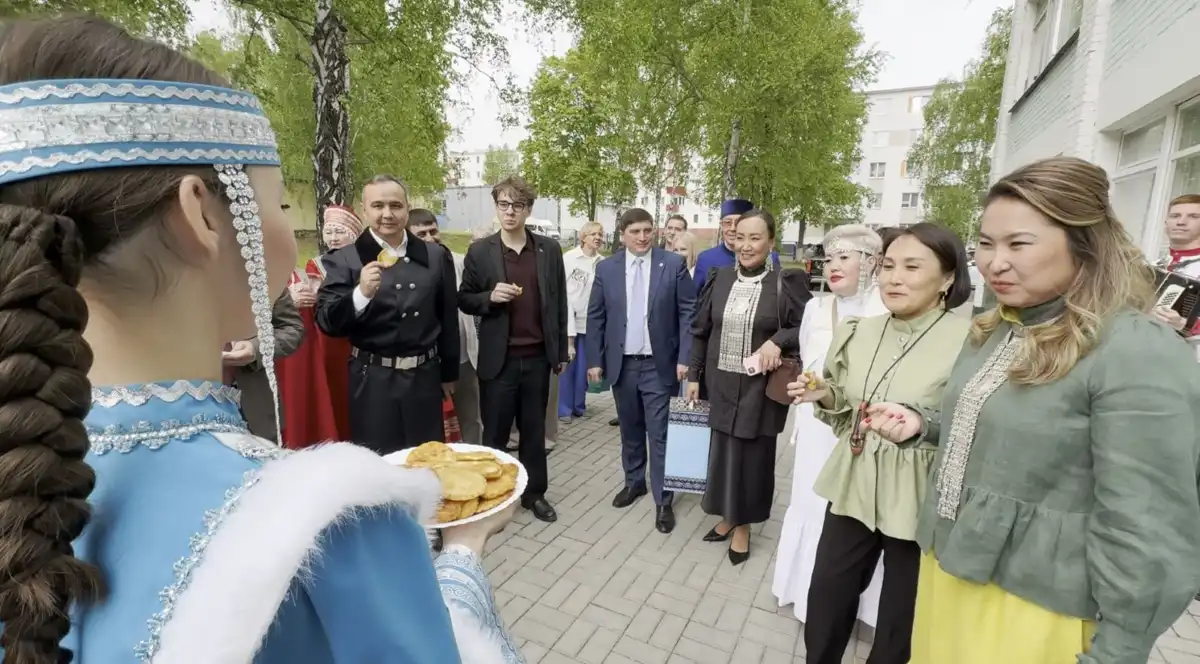 В Нижнекамске встречают делегацию из Якутска