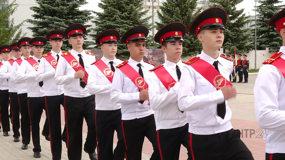 Кадетлар мәктәбендә «Соңгы кыңгырау» тантанасы