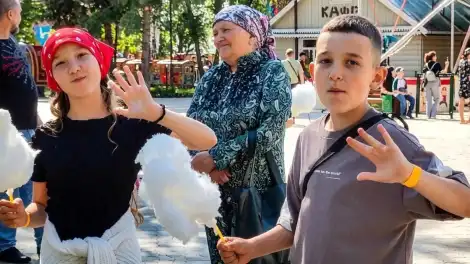 Түбән Камада махсус хәрби операциядә катнашучыларның гаиләләре өчен бәйрәм узды - телеканал НТР 24