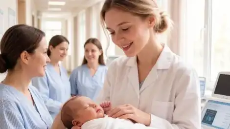 Түбән Кама перинаталь үзәгенең яңартылган корпусында экскурсия үткәрелә - НТР 24