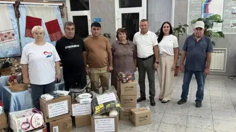 Бердәмлек көче: Түбән Каманың милли-мәдәни оешмалары фронтка гуманитар ярдәм озатты