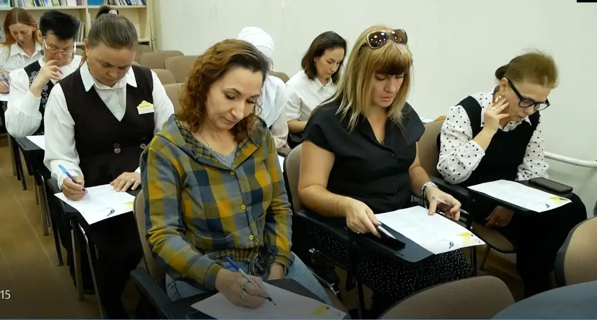 Түбәнкамалылар «Әдәби диктант» акциясенә кушылдылар