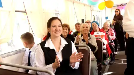 Трамвайда бәйрәм мохите хөкем сөрде