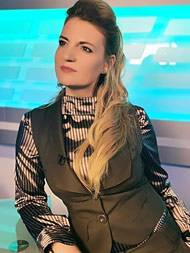Кристина Матвеева, корреспондент, ведушая