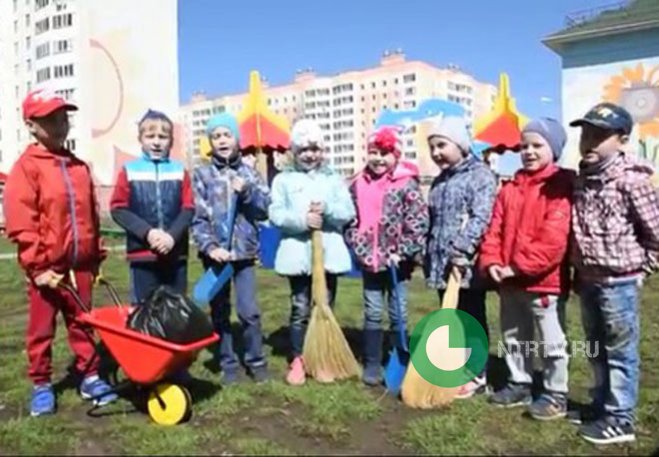 Малыши из Нижнекамска записали милое видео