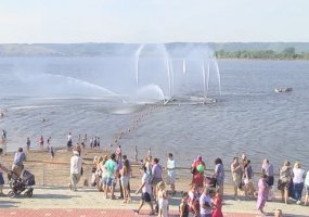 Вандалы вырвали форсунки из светомузыкального фонтана в Нижнекамске