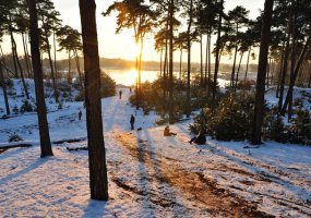 В Нижнекамске -9 градусов и ветрено