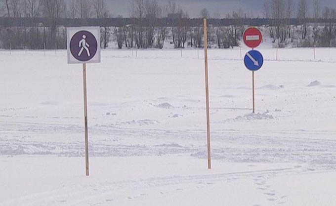 В Татарстане построят четыре ледовые переправы