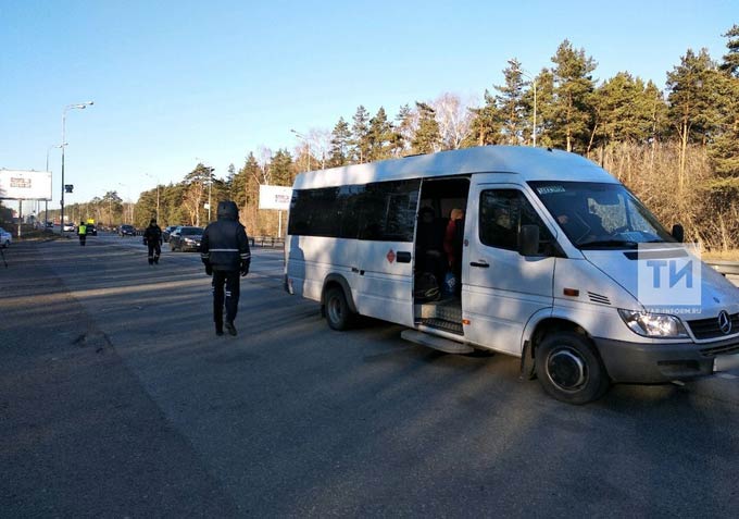 В Казани сотрудники ГИБДД устроили тотальную проверку междугородних автобусов