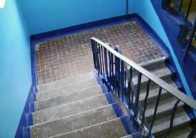 После визита журналистов коммунальщики приступили к генеральной уборке подъездов дома на пр.Химиков - НТР 24