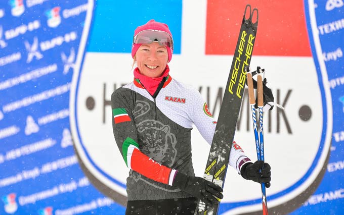 Диляра Сабирзянова завоевала «бронзу» на этапе кубка России по лыжным гонкам