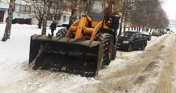 В Нижнекамске более 750 человек вышли на борьбу с последствиями снегопада