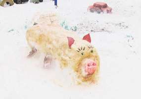 Нижнекамцы начали украшать дворы и подъезды к Новому году - НТР 24