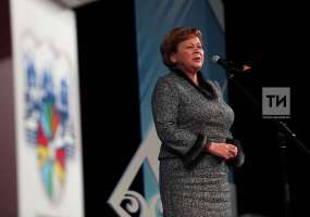 Римма Ратникова поздравила Союз журналистов Татарстана со столетием - НТР 24