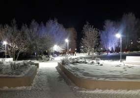 В Нижнекамске 9 градусов мороза, ожидается метель - НТР 24