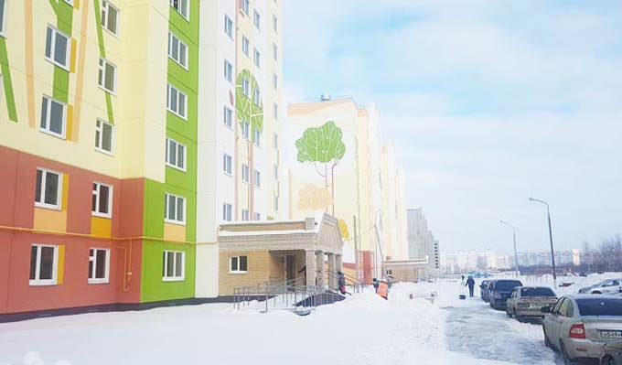 В Нижнекамске 120 семей получили ключи от квартир в новом доме на пр.Мира