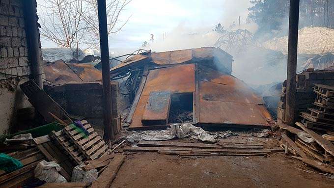 Сгоревший крупный овощной склад в Нижнекамском районе не был застрахован