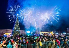 Стартовал опрос по новогоднему оформлению Нижнекамска - НТР 24