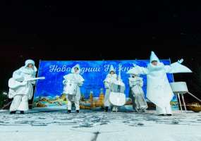 Новогодняя программа парков и скверов Нижнекамска - НТР 24